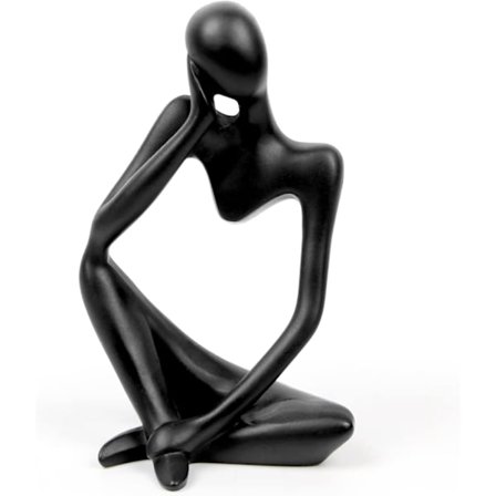 Hartsiajattelija tyylinen abstrakti veistos patsas Koti sisustus Koriste-esineet Keräilyhahmot Koti Toimisto Kirjahylly Työpöydän sisustus