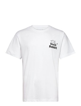 Duck Rabbit T-Shirt White Clean Cut Copenhagen