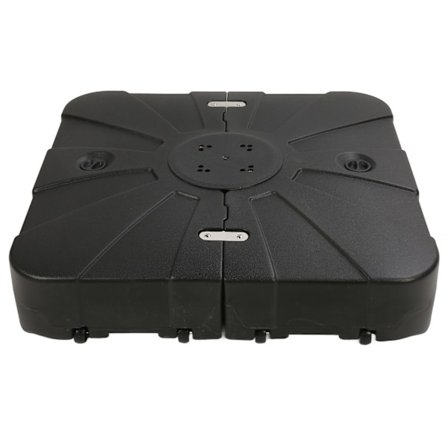 Parasollfot med hjul for fritthengende parasoller, kraftig vekt, 120 kg