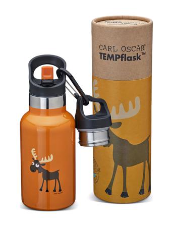Tempflask, Kids 0.35 L - Orange Orange Carl Oscar