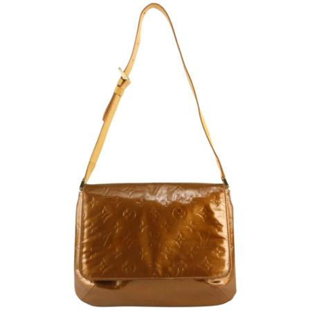Louis Vuitton Vintage, Pre-owned Leather louis-vuitton-bags Bruin, Dames, Maat:ONE Size