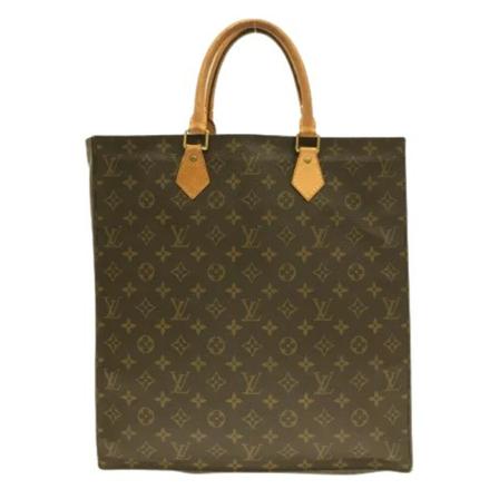 Louis Vuitton Vintage Pre-owned Canvas handTass , Bruin , Dames , Maat: ONE Size Vintage Tassen
