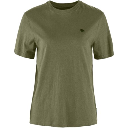 Fjällräven Hemp Blend T-Skjorte S - female - Green - T-Skjortes & tank Topps