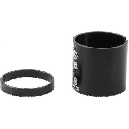 Sykkel Stem Gaffel Shim Adapter 28.6mm Til 31.8mm Styre Shim Forlengelsesadapter - Svart[D]