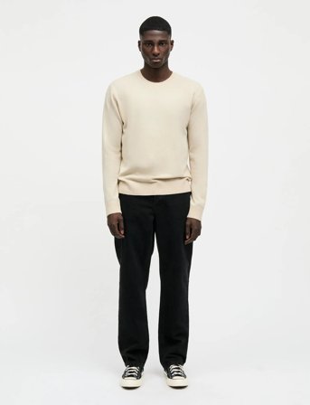 Mads Nørgaard Super Wool Karsten Knit - Cream - L