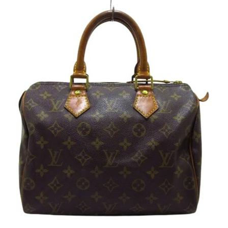 Louis Vuitton Vintage, Pre-owned Speedy 25 Monogram Handbag Bruin, Dames, Maat:ONE Size