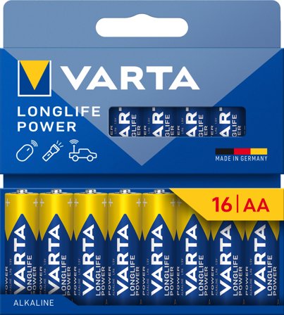 VARTA Longlife Power AA Blister 16-pack