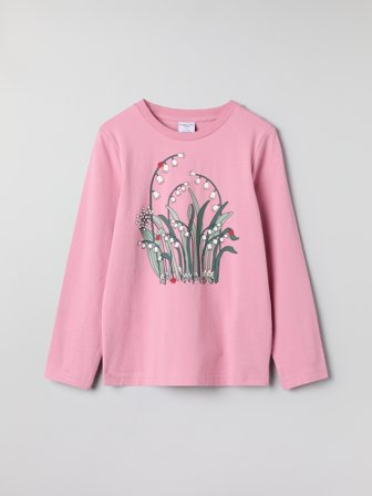 Polarn O. Pyret - Long-sleeve top - 86 - Childrenswear - pink