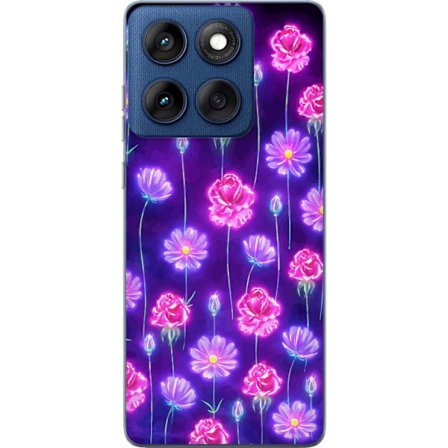 Yhteensopiva Puhelinkuori Motorola Edge 60 Bloom Reverie Electric Petals