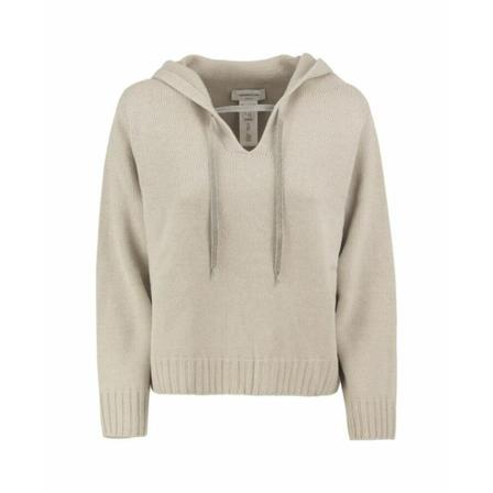 Fabiana Filippi - Stickade Tröjor & Koftor - Beige - Dam - Storlek: S, Dam, Storlek: S