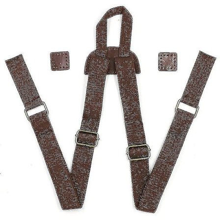 Säädettävät olkahihnat reppu laukku hihnat DIY korvaava reppu koululaukku hihna tarvikkeet osat