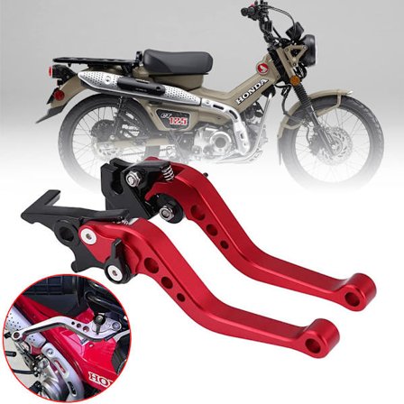 Motorcykel Koppling Broms Spak, 1 Par Universal Cnc Aluminium Allo