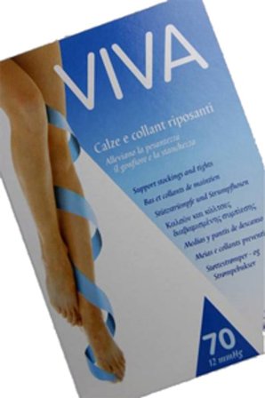 Viva Knæstrømpe Neutral 70 Den. 39-42, Tøj & Bolig, Rejsetilbehør, Støttestrømper