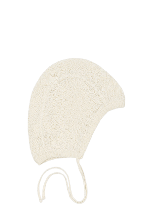 Fanga Fontana Venti Knit Hat Gots Kepsar & solhattar Unisex Vit 6-9M