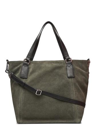 Inés Shopper Väska Khaki Green Saddler