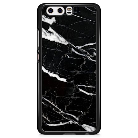 Bjornberry Skal Huawei P10 Plus - Svart Marmor