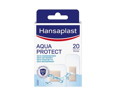 Hansaplast Aqua Protect Strips 20 stk, Medicin & Pleje, Plastre, Sårplastre