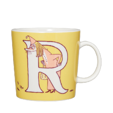 Arabia Muminmugg 40 cl ABC R Kök & matlagning Gul 0,4 L