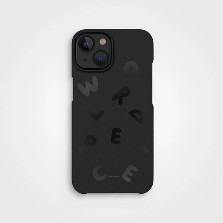 Kompostierbare Handyhülle Weltfrieden, pflanzenbasierte Hülle, iPhone 13