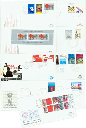 Holland 1978 - FDC årgang