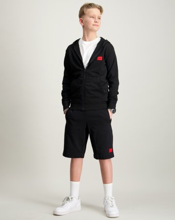 HUGO SHORT Svart Shorts Kille - Kids Brand Store