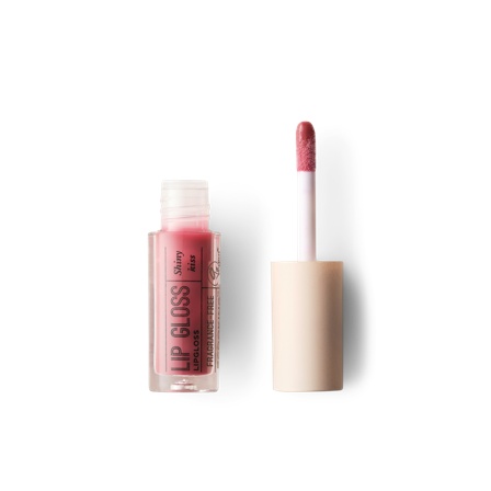 Ecooking Mini Lip Gloss 09 Plum - Fugtgivende Lip Gloss med Hyaluronsyre og E-Vitamin