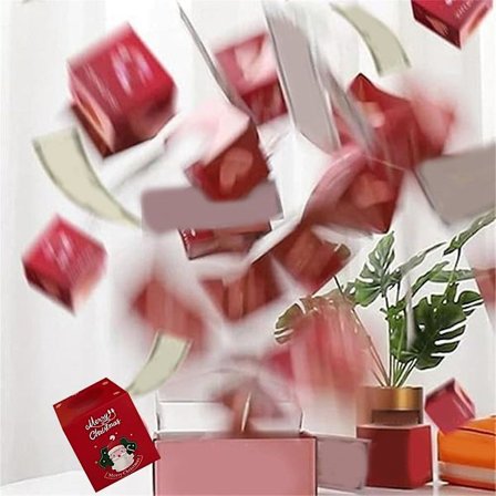 Overraskelsesgaveeske God Jul Overraskelsesgaveesker for penger og bursdag Pop-up gaveeske (10 Bo