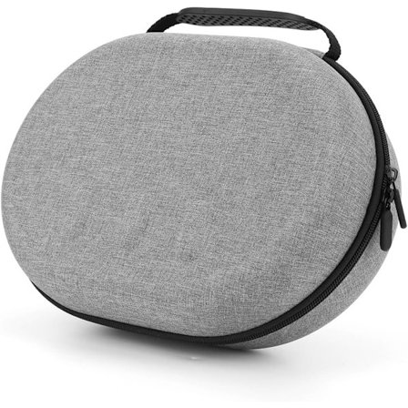 Bærbar taske til Meta Quest 3 headset, stødsikker, bærbar opbevaringstaske, ridsefast, hård taske med skillevæg og netlomme
