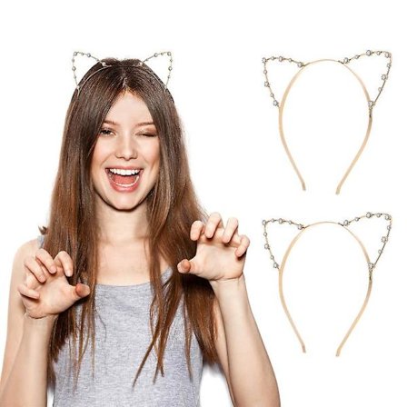 2 st kattöronpannband