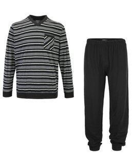 Mjuk och skön herrpyjamas Svart - 52 - Åshild