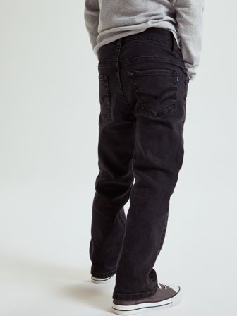 FRANKIE Denim Regular fit - 122 - kinderbekleidung - black - Polarn O. Pyret