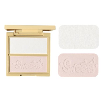 GOGO TALES Highlighter Pudder Perlemorsklart Hud 8g/Eske Portabel Lommedesign