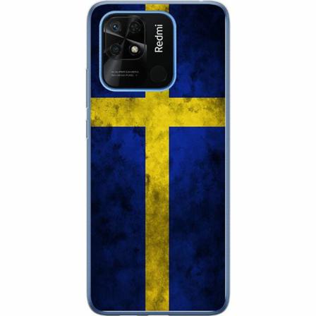 Xiaomi Redmi 10c Mjukt Skal - Sverige Flagga