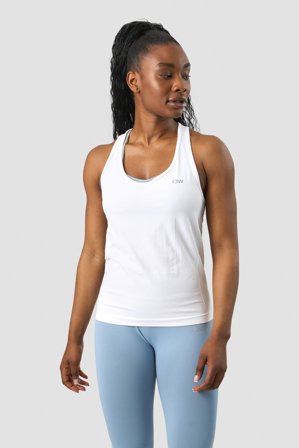 ICANIWILL - Define Seamless Tank Top White- Training tank tops - Damen - ICIW
