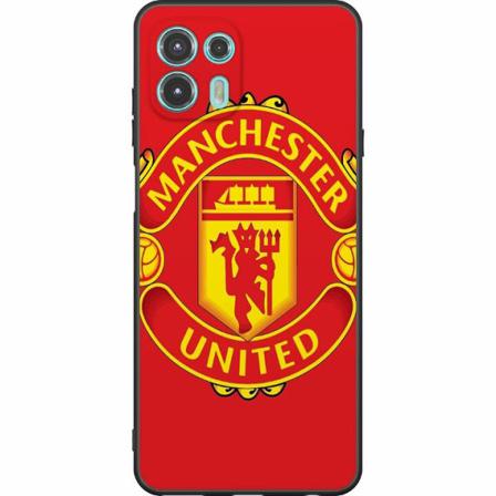 Motorola Edge 20 Lite Svart Skal Manchester United Fc