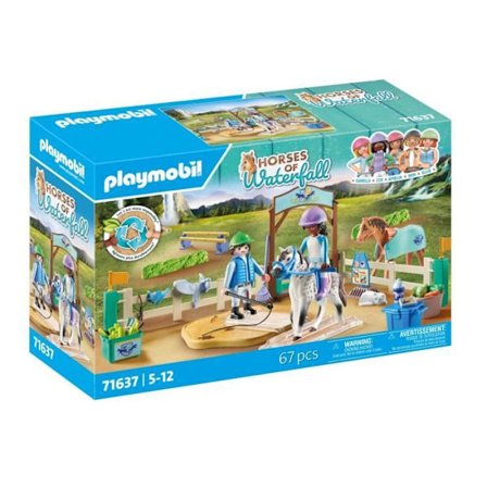PLAYMOBIL 71637 Ridarena, Horses of Waterfall, 67 delar, från 5 år och uppåt