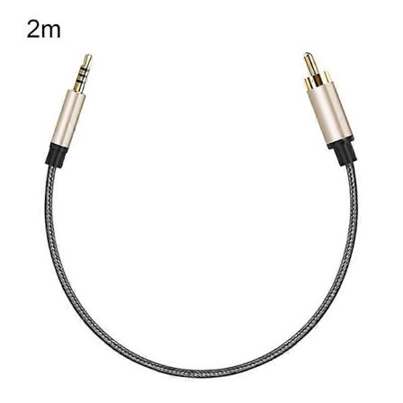 1/2m RCA til AUX 3.5mm Jack Koaksial Lydkoblingskabel for Xiao-mi 1/2 TV