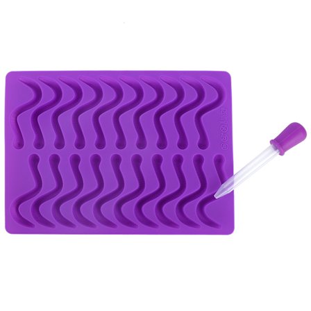 Gummibjörns Silikonform med Dropp - 20 Fack