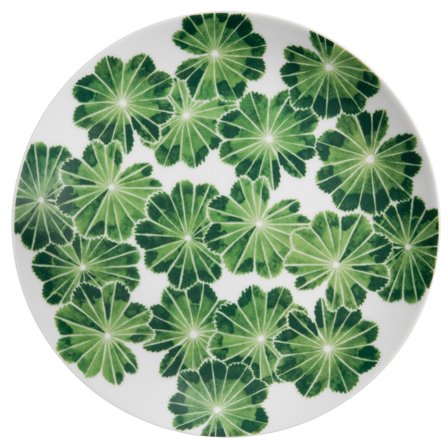 Götefors porslin Daggkåpa lautanen 21 cm, vihreä