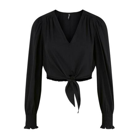 Pieces - Toppar - Svart - Dam - Storlek: Xl, Dam, Storlek: XL