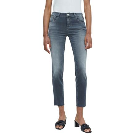 Closed, Cropped Jeans Grijs, Dames, Maat:W26