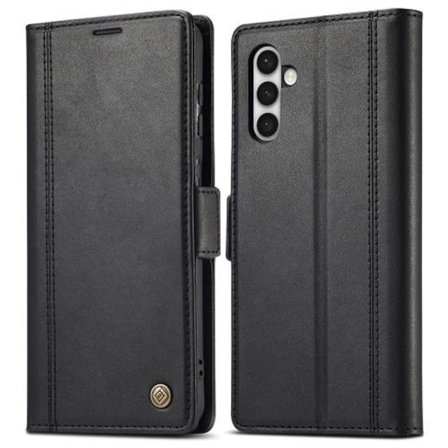LC.IMEEKE Wallet Case Fodral till Samsung Galaxy S23 - Svart