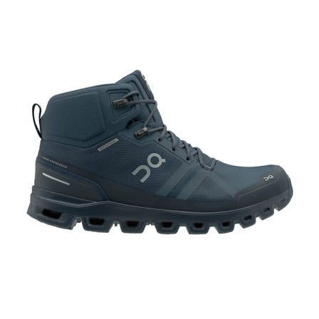On Cloudrock Waterproof Men's-C01 Men hiking boots Blue 41