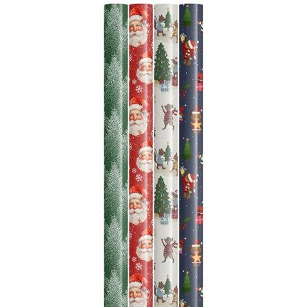 HEDLUNDS OF SWEDEN Julpapper 70cmx10m Jul - Lyreco - Emballage och lagerutrustning - Presentinslagning - Presentpapper och Julpapper