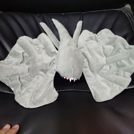 Stranger Things Demogorgon Plysjleketøy - Søt & Skummel, Perfekt for Fans av Stranger Things TV-serie Brainrot *Flaggermus 40cm*