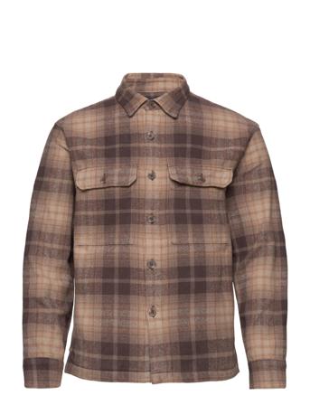 Anf Mens Wovens Overshirts Multi/mønstret Abercrombie & Fitch