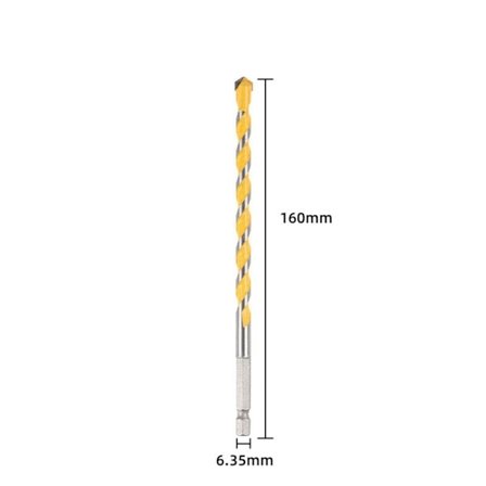Kolmion muotoinen poranterä 8mm