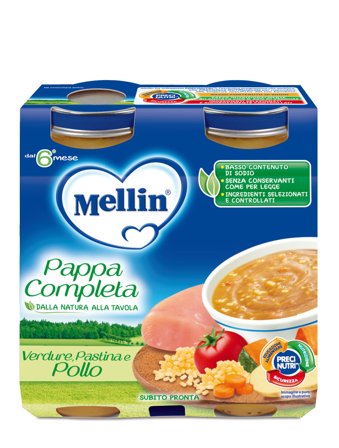 Mellin Pappa Completa Pollo 2x250g