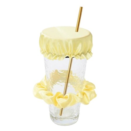 Juoman Suojus Scrunchie - Uudelleenkäytettävä Juoman Piikityksen Estävä Scrunchie Kuten Nähty Shark Tankissa