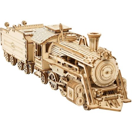 3D-puslespil til voksne, trælegetøjsmodeller, byggesæt til Prime Steam Express